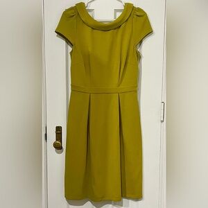 BODEN LIMITED EDITION VINTAGE INSPIRED PONTE DRESS SAFFRON Size 6